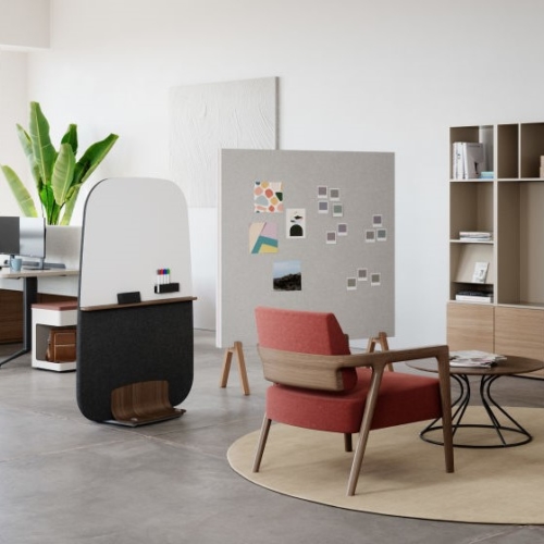 Paradolia Floor Screens & Panels by Kimball