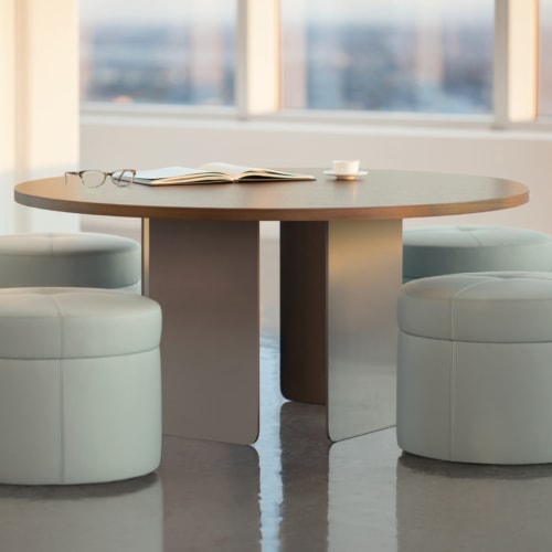 Elevation Bench & Ottoman - 4