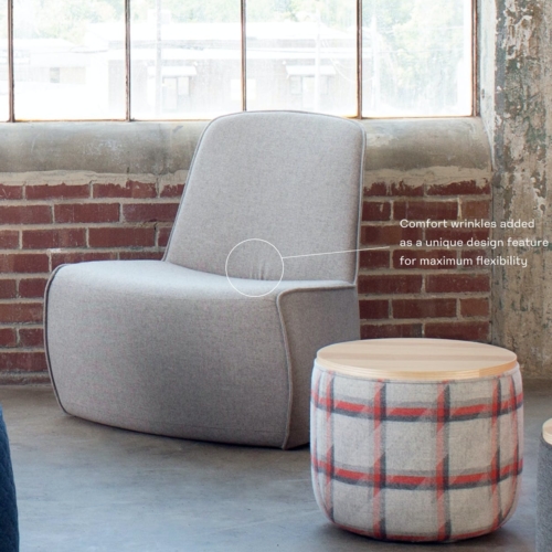 Breck Lounge & Ottoman - 0