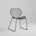 Davis Furniture by Ginkgo Wire Chair