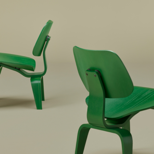 Eames Molded Plywood Lounge Chair - 0
