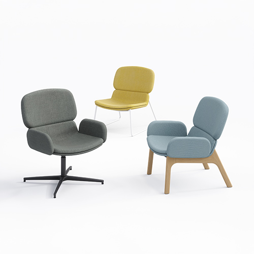 Mason Lounge Chair by KFI Studios
