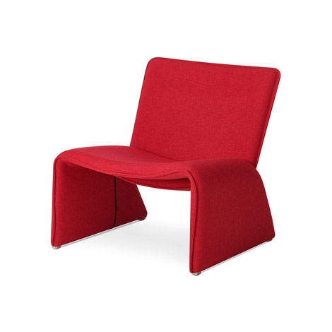 Fin Lounge Chair by NaughtOne