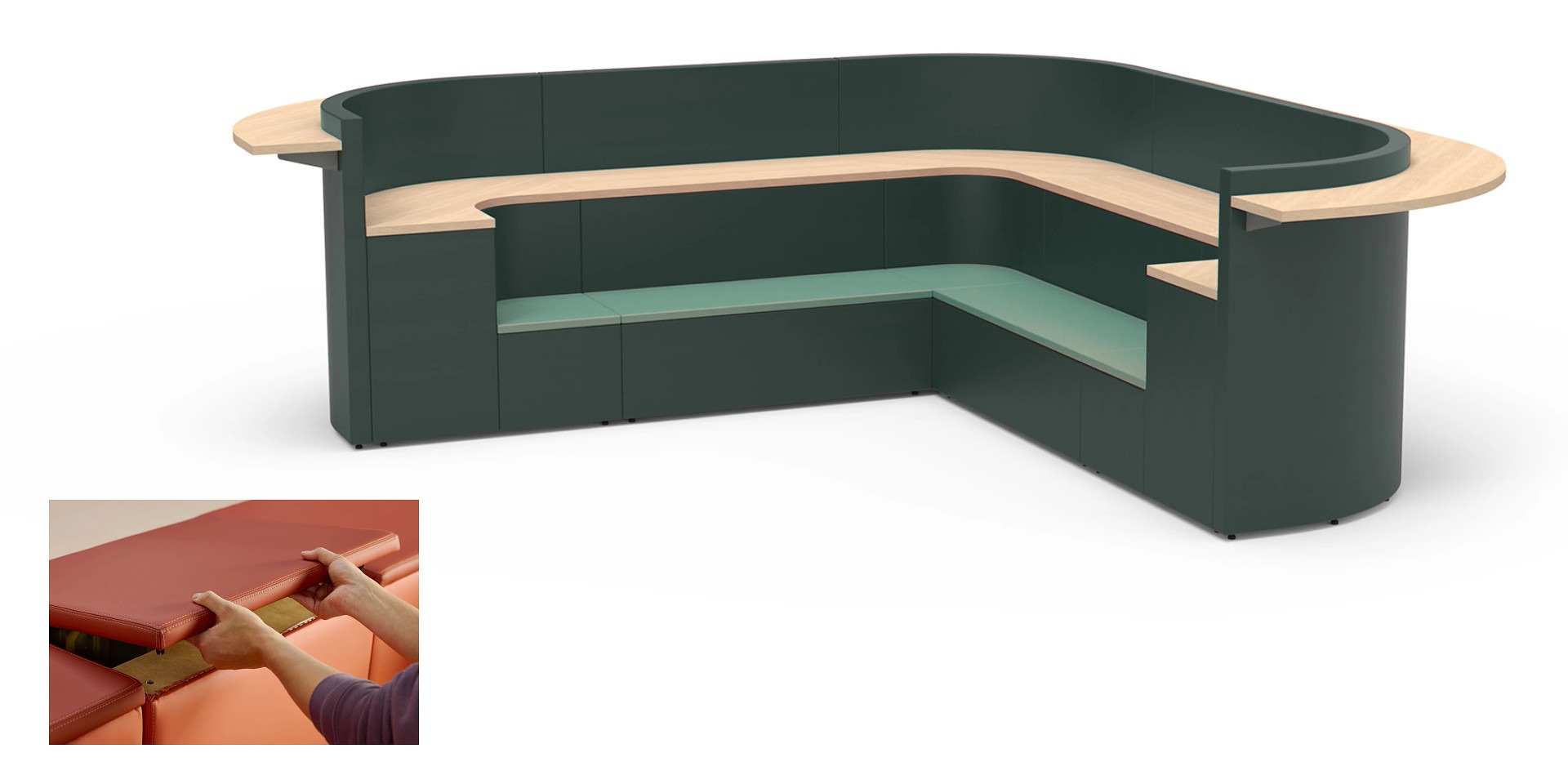 Clamber Tiered Seating - 8
