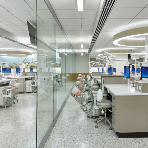 recent School of Dental Medicine Pre-Clinical Simulation Center education design projects