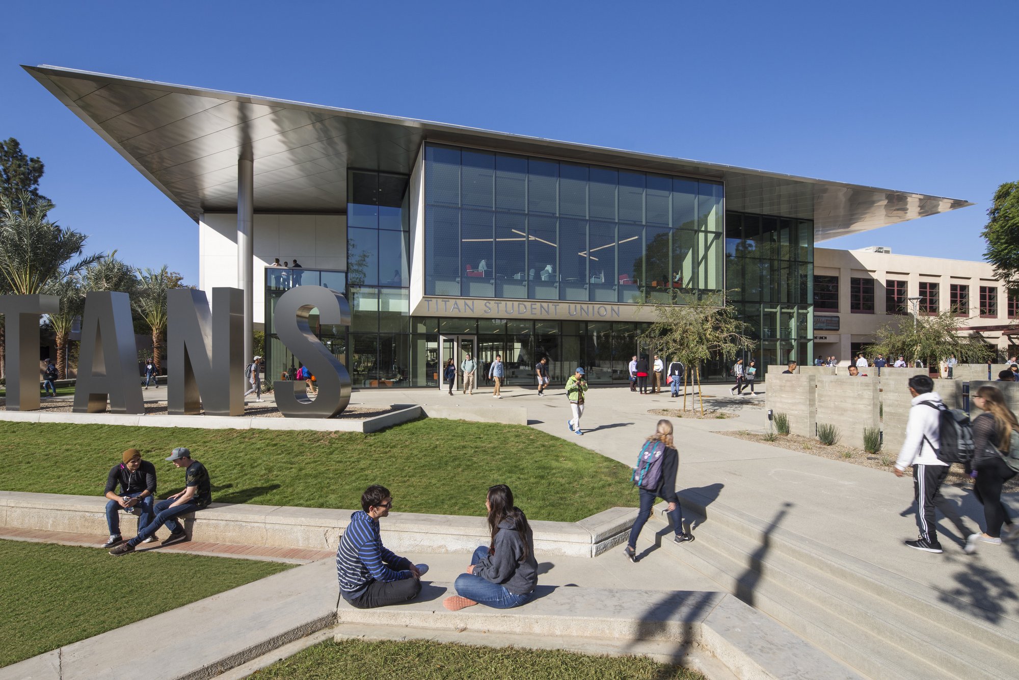 CSU Fullerton - Titan Student Union Addition - Education Snapshots