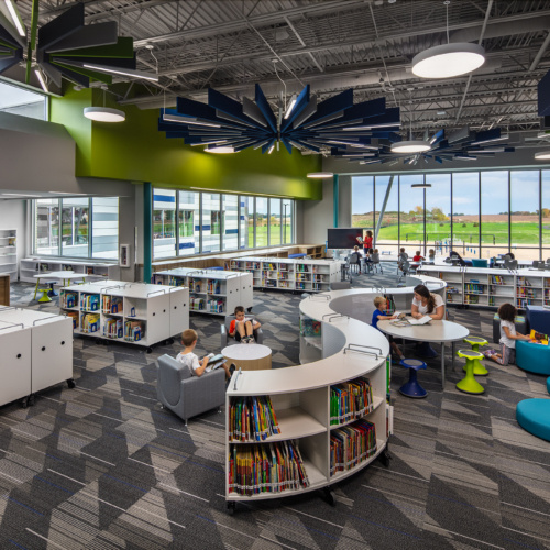 recent Meadow View & Token Springs Elementary Schools education design projects
