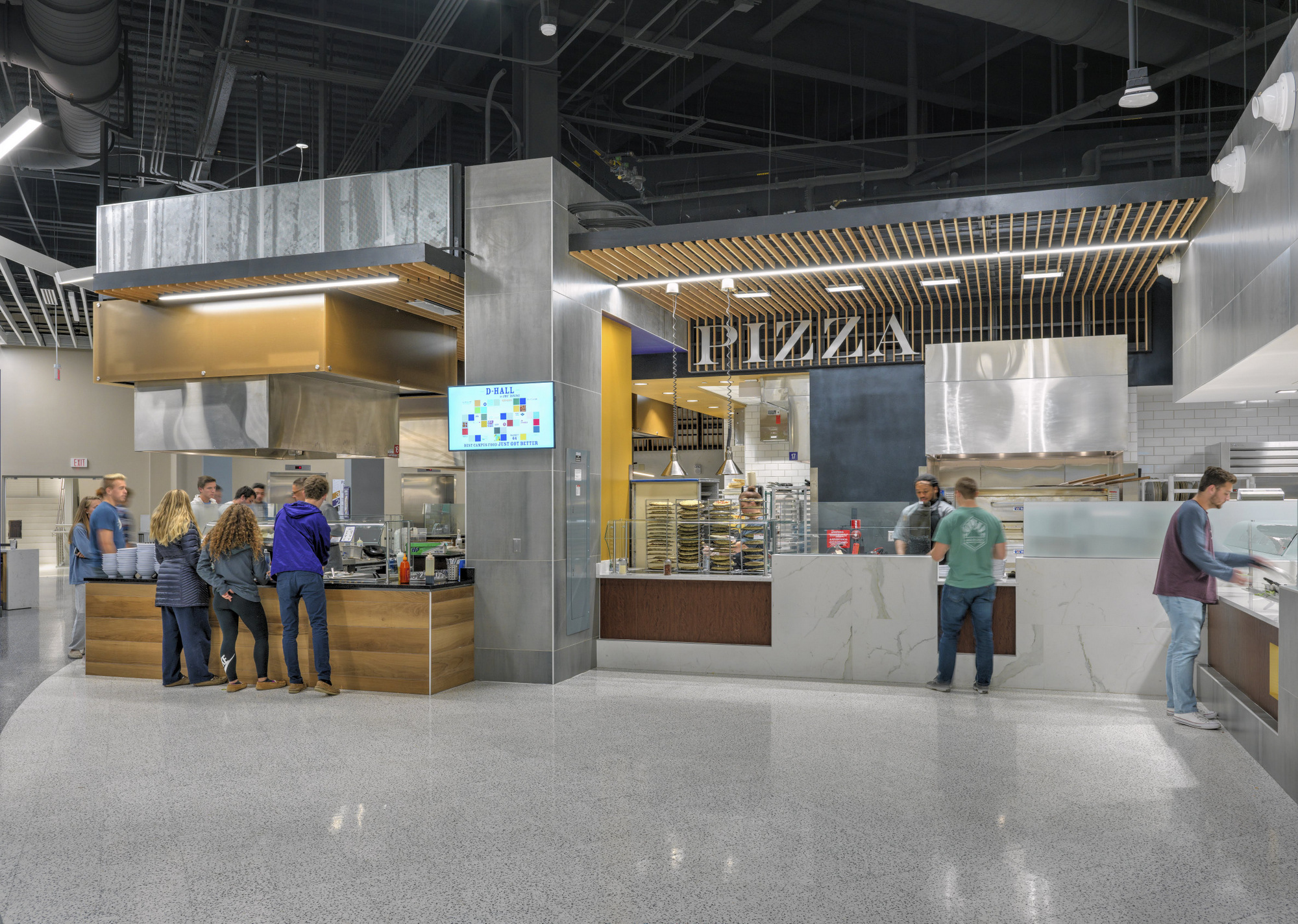 James Madison University Dining Hall Education Snapshots