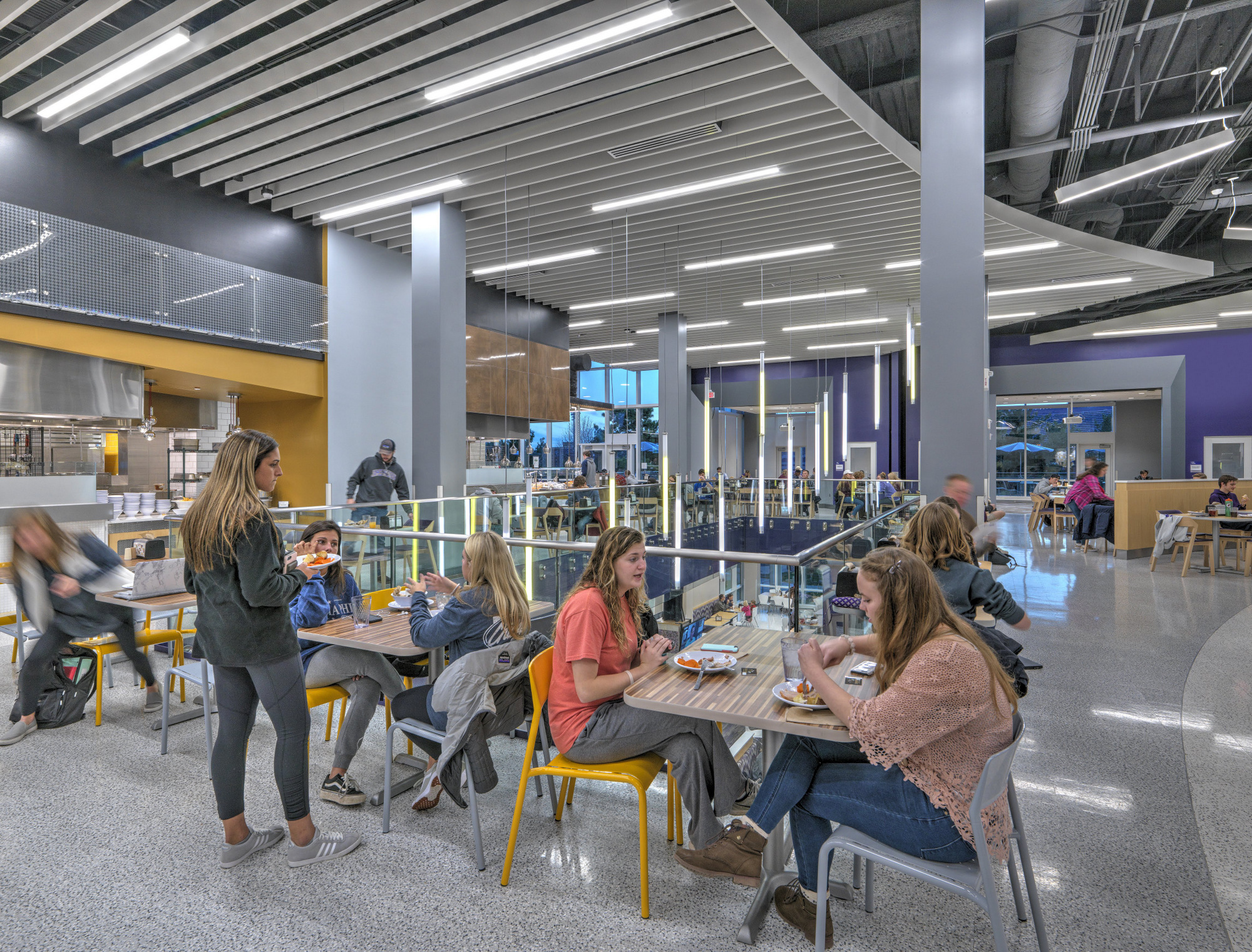 James Madison University Dining Hall Education Snapshots