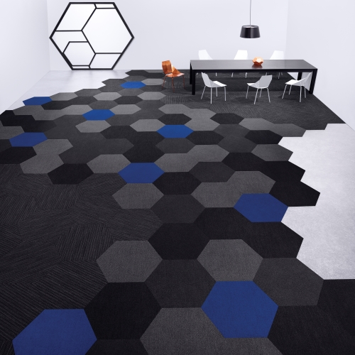 linear hexagon by Shaw Contract