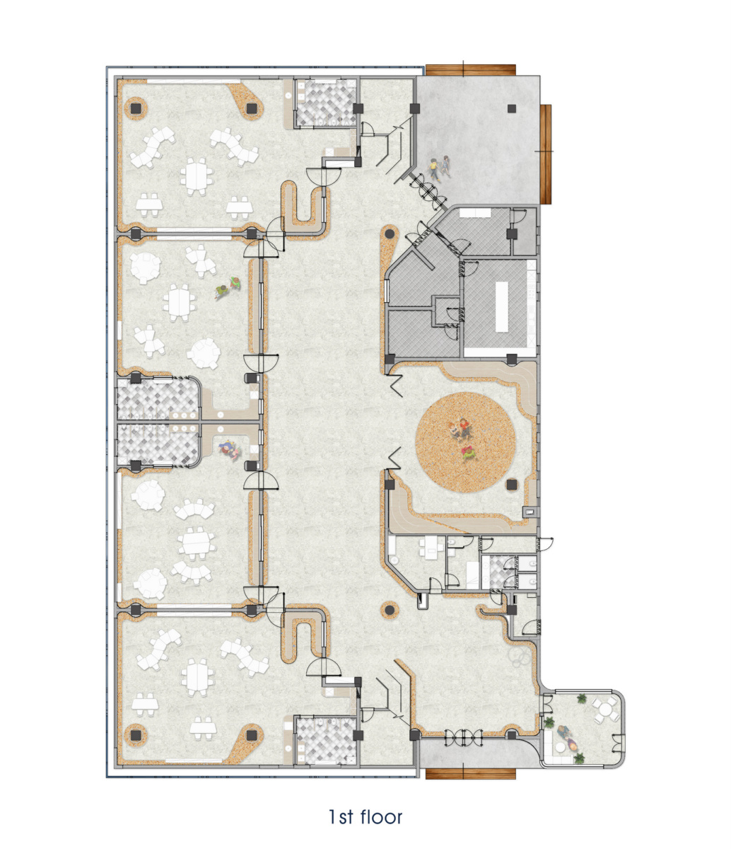 montessori classroom floor plan