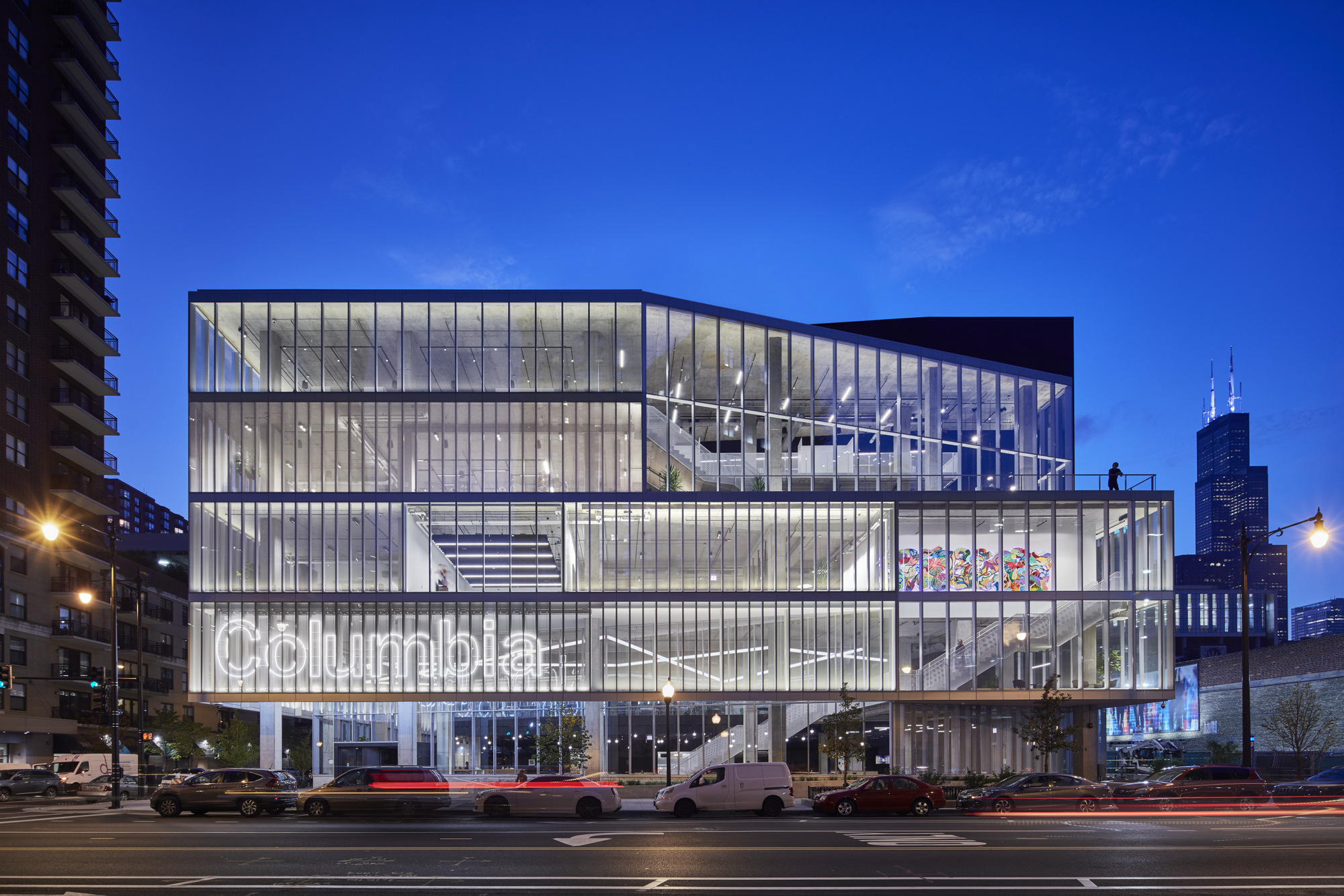 Columbia College Chicago Student Center Education Snapshots