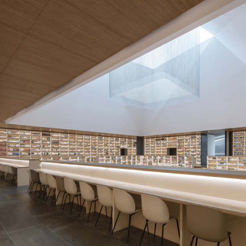 recent Fengdong E Pang Bookstore and Library education design projects