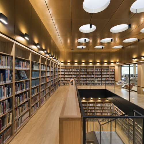 recent Erasmus University Rotterdam Library Renovation education design projects