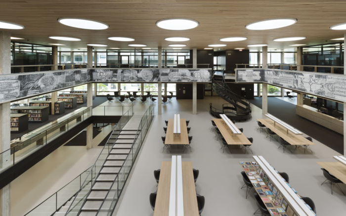 Erasmus University Rotterdam Library Renovation - 0