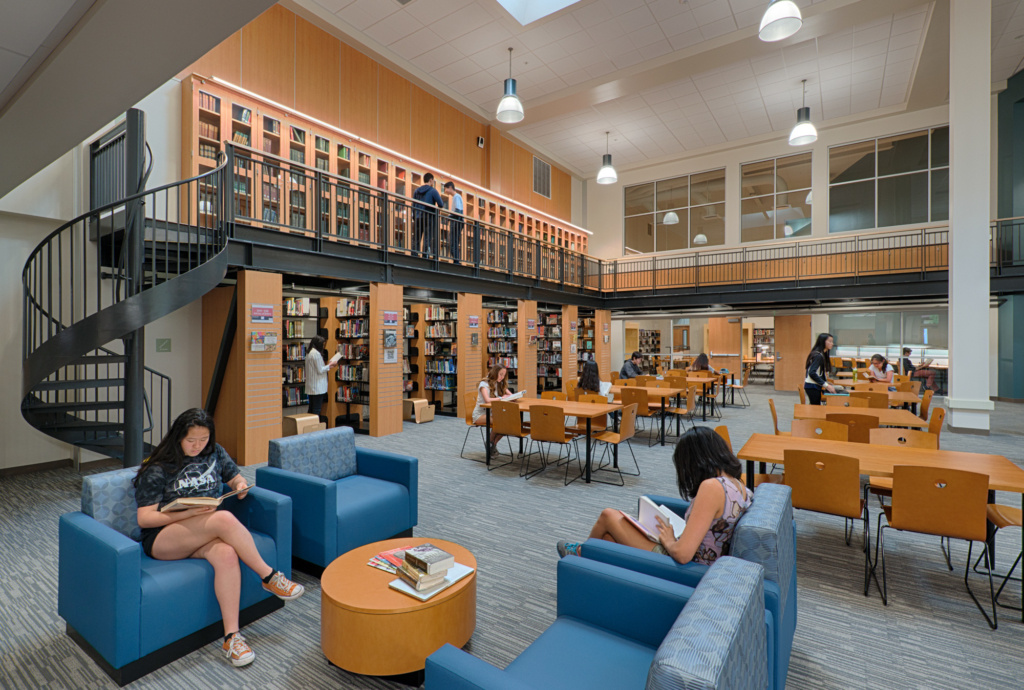 Palo Alto High School Library Modernization Education Snapshots