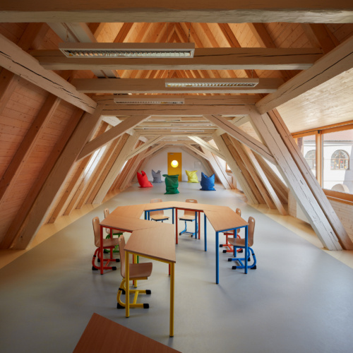 recent Elementary School Vřesovice – Reconstruction of Baroque Rectory education design projects