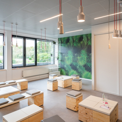 recent NXT-PRO Classroom Ghent education design projects