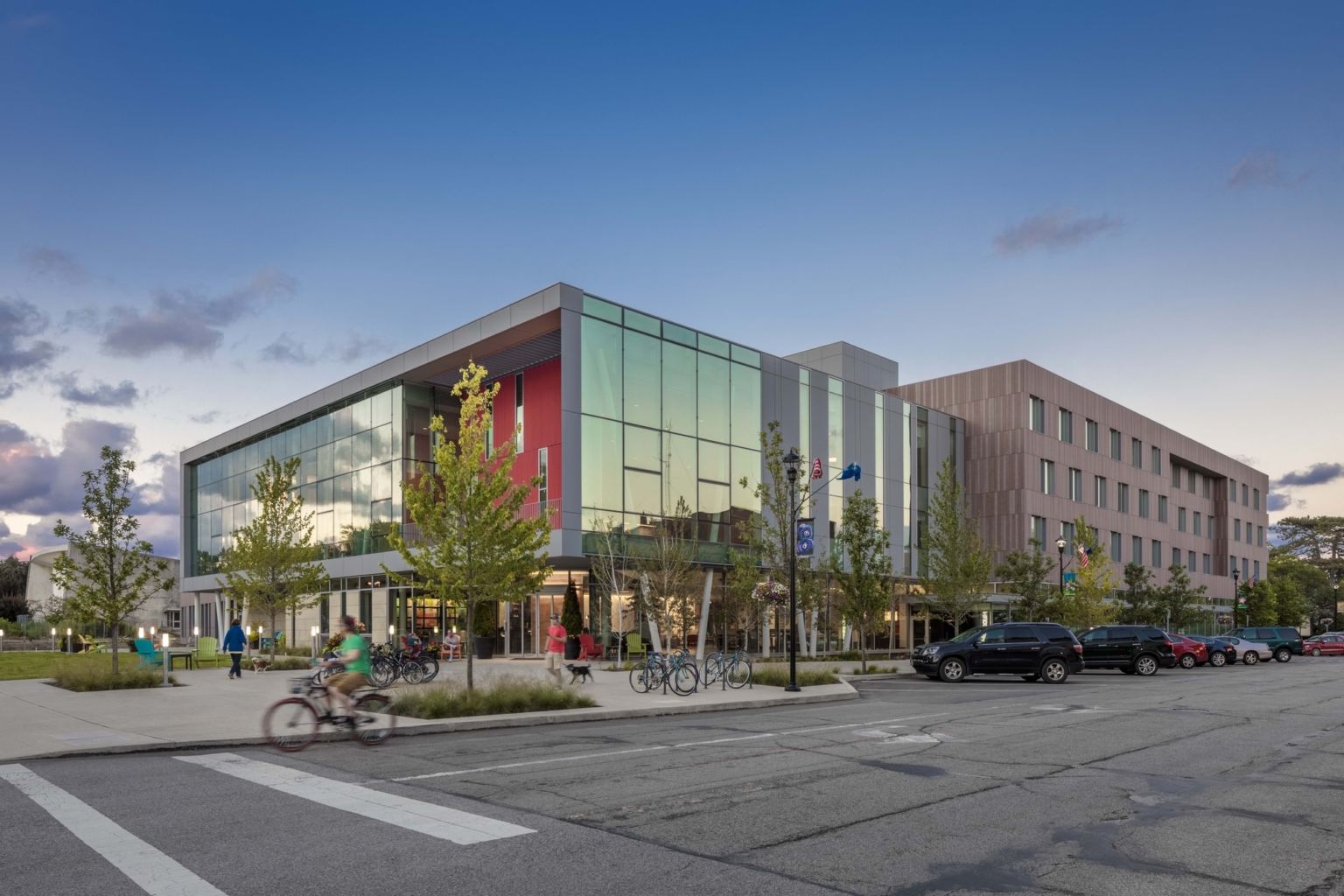 Oberlin College Peter B. Lewis Gateway Center Education Snapshots