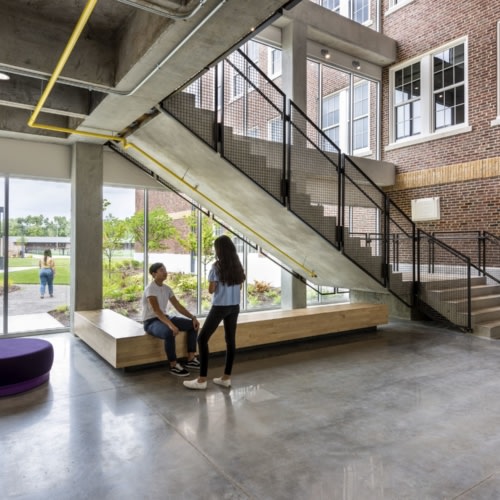 recent North Kansas City High School Renovation and Expansion education design projects