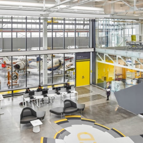 recent Centennial College – Bombardier Centre for Aerospace and Aviation education design projects