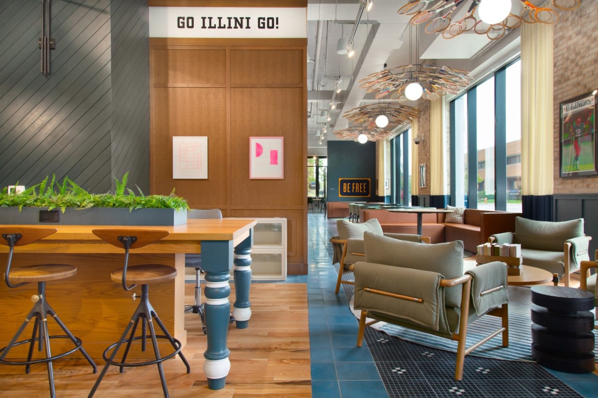 Hub Champaign Daniel Student Residence Education Snapshots