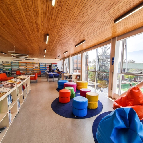 recent Colegio San Fernando Library education design projects