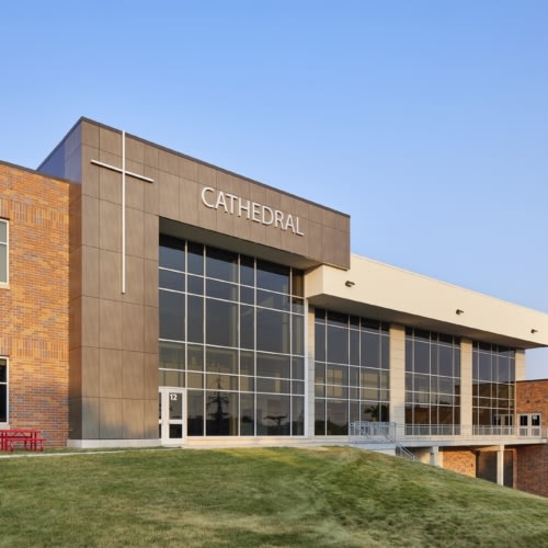 recent Cathedral High School – STEAM Addition education design projects