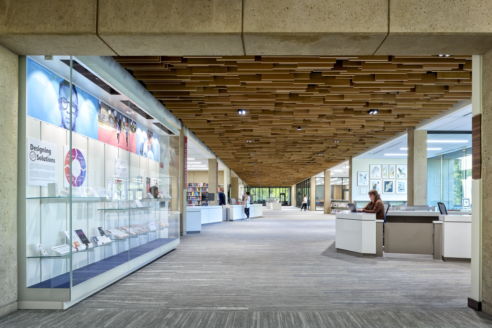 Stanford University Green Library, East Wing Education Snapshots