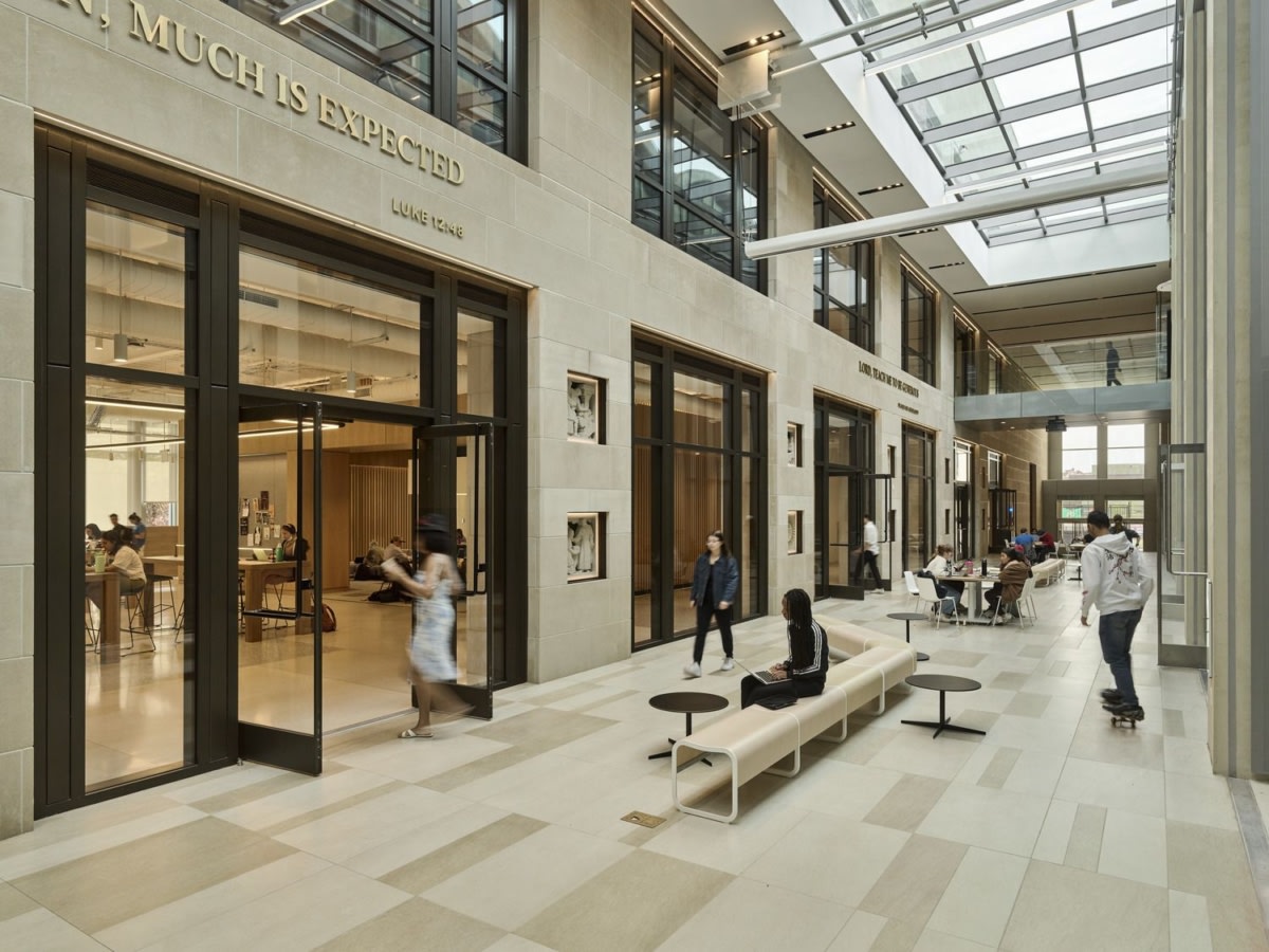 Fordham University Father McShane Student Center Education Snapshots