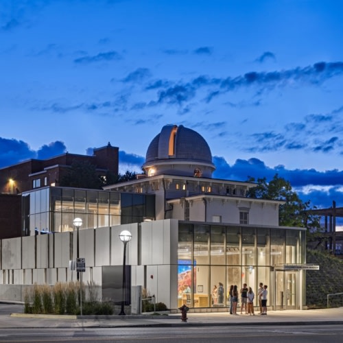 recent University of Michigan – Frankel Detroit Observatory Addition education design projects