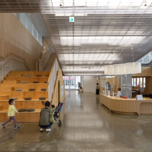 recent Kitakami Health & Childcare Support Complex education design projects