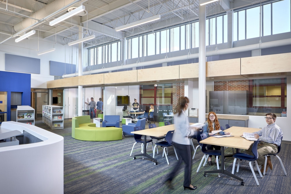 Hampton Township High School Renovations & New Media Center - Education ...