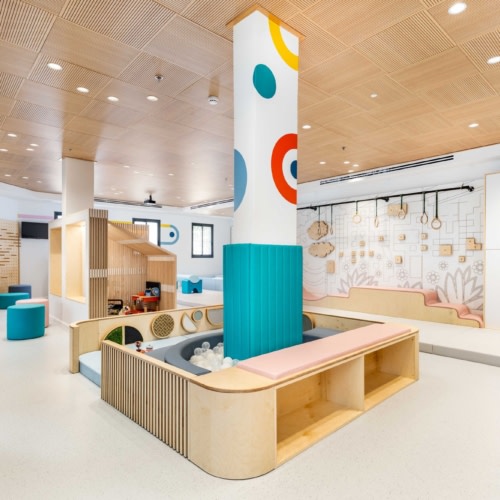 recent Arab Jewish Community Center – Early Childhood Playroom education design projects