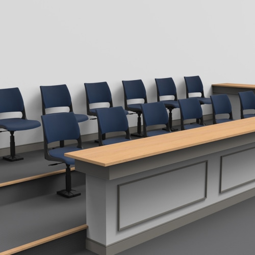 Jury Base Fixed Seating - 0