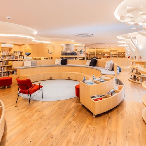 recent Graded School Library education design projects