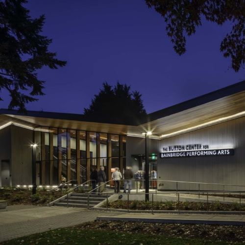 recent The Buxton Center for Bainbridge Performing Arts education design projects