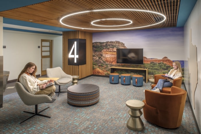 University of Texas at Austin - Kinsolving Dormitory Student Lounges - 0