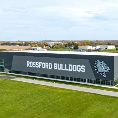 recent Rossford Exempted Village School District – The “R” Multi Use Building education design projects