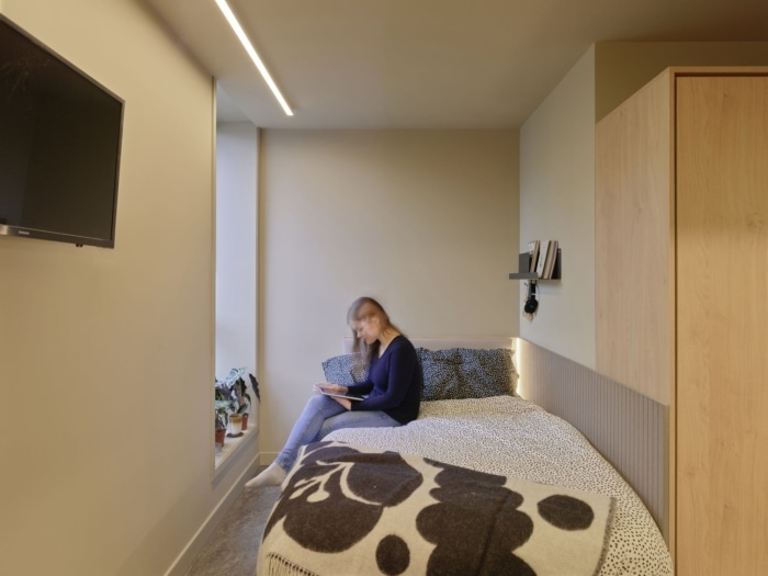 16-19 Potterrow Student Accommodation and Amenities - 0