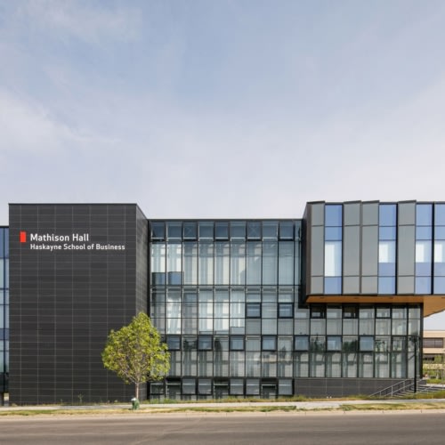 recent University of Calgary’s Haskayne School of Business – Mathison Hall education design projects