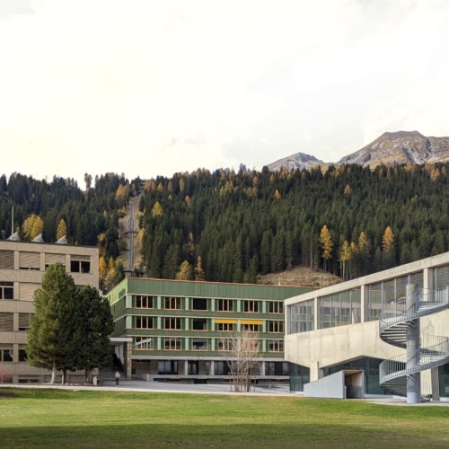 recent School Center of Davos Platz education design projects