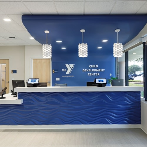 recent Armed Services YMCA Child Development Center education design projects