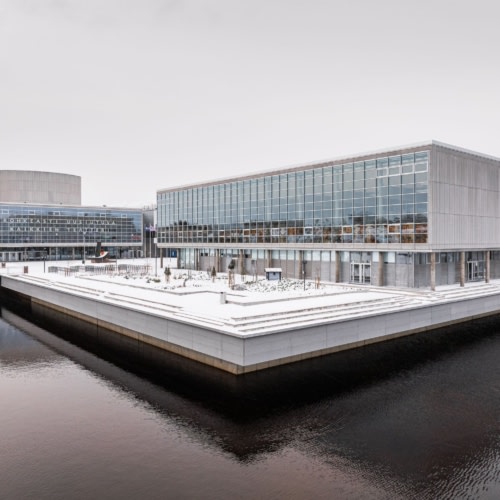 recent Oulu Central Library education design projects